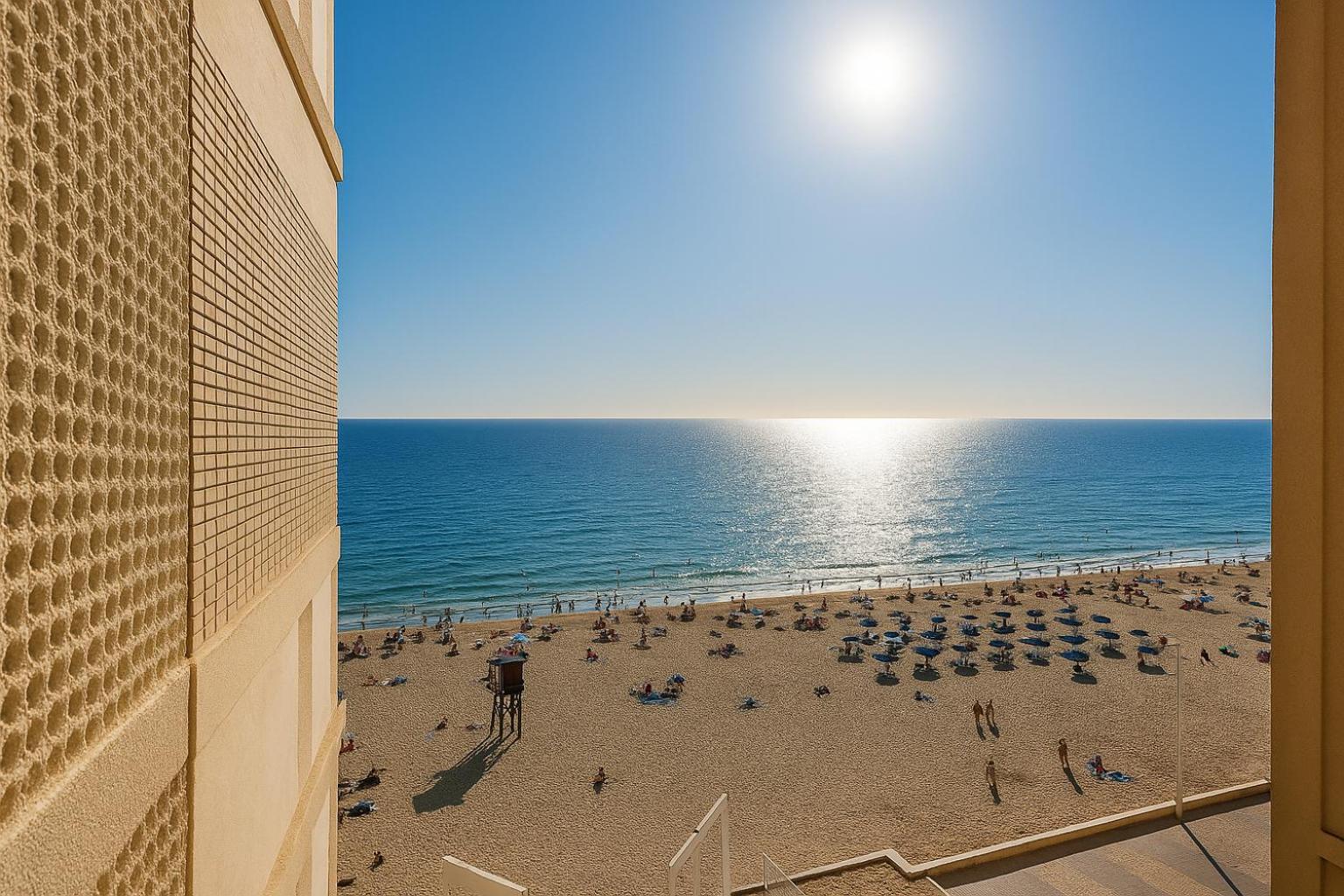 Skyline - Beach Apartment With Breathtaking Views And More Cádiz Buitenkant foto